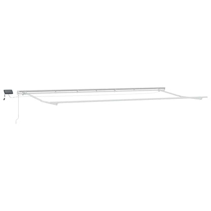 Retractable Awning Manual Orange and brown 600 x 350 cm