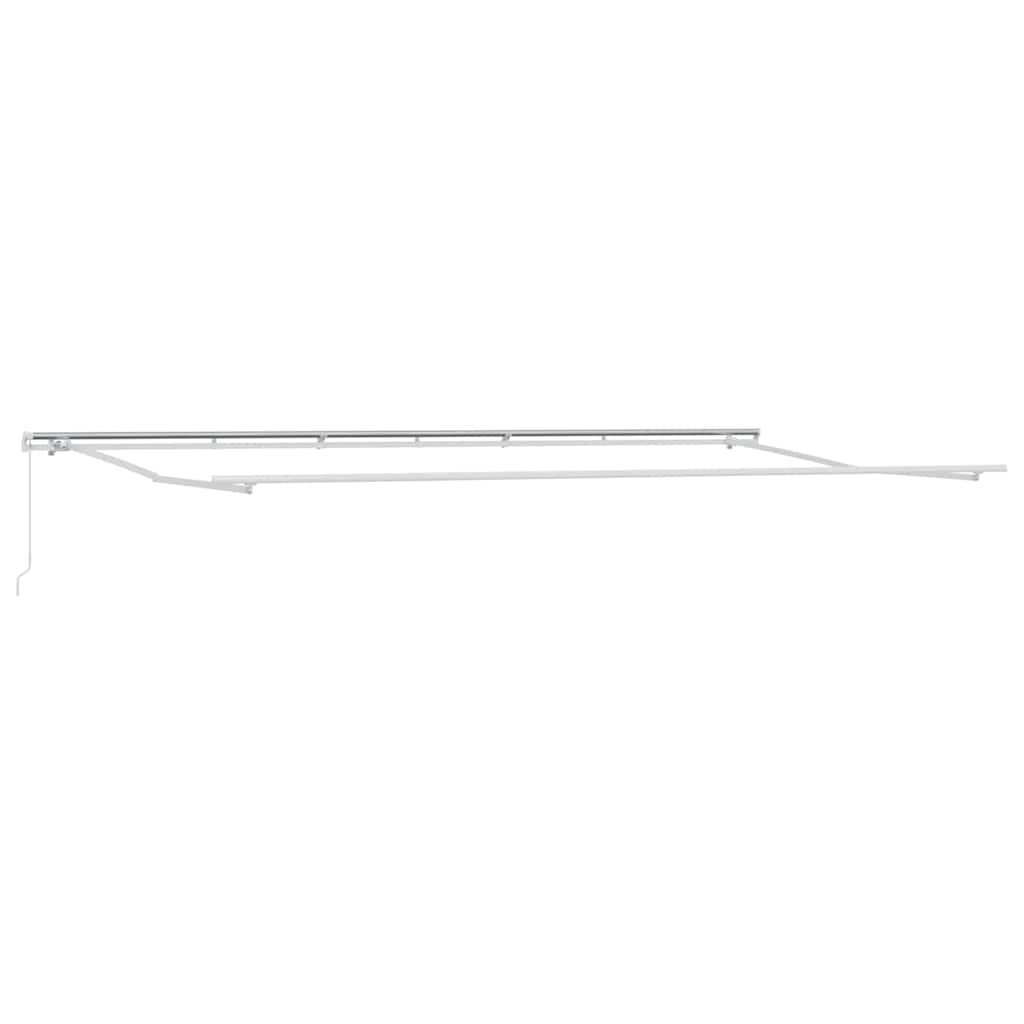 Retractable Awning Retractable Yellow and Orange 600 x 350 cm