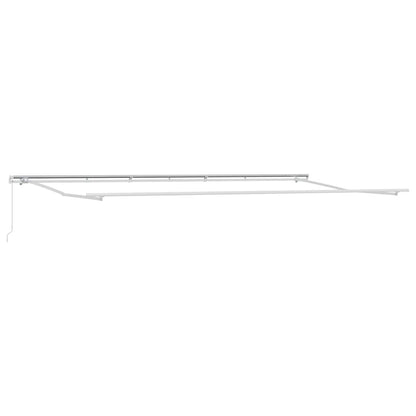 Retractable Awning Retractable Yellow and Orange 600 x 350 cm