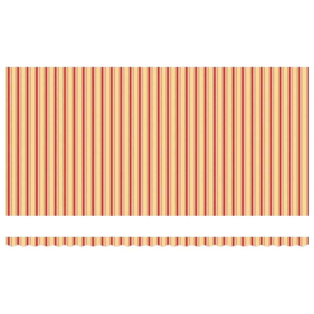 Retractable Awning Retractable Yellow and Orange 600 x 350 cm