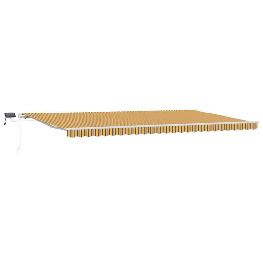 Retractable Awning Multicolour 600 x 350 cm