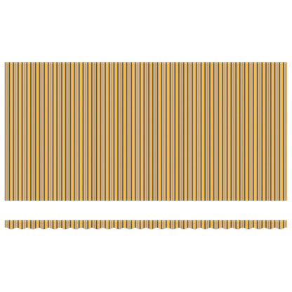 Retractable Awning Multicolour 600 x 350 cm Fabric and Steel