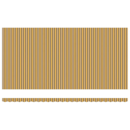 Retractable Awning Multicolour 600 x 350 cm Polyester and Steel