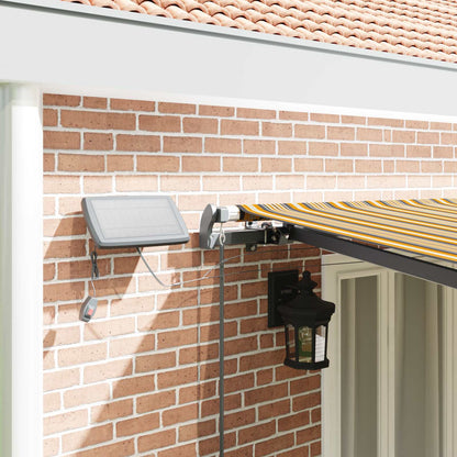 Retractable Awning Multicolour 600 x 350 cm Fabric