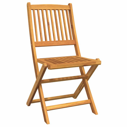 Garden Bistro Set 3 pcs Brown Solid Acacia Wood