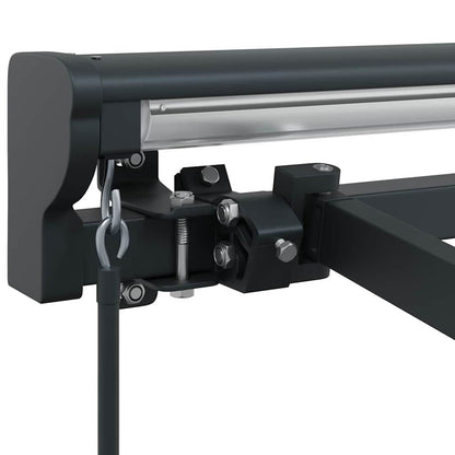 Awning Frame Manual Adjustable Anthracite 3 x 2.5 m Steel