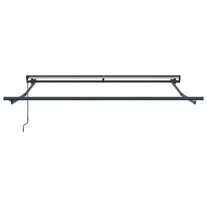Awning Frame Manual Adjustable Anthracite 3 x 2.5 m Steel