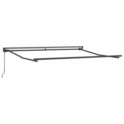 Awning Frame Manual Adjustable Anthracite 3.5 x 2.5 m Steel