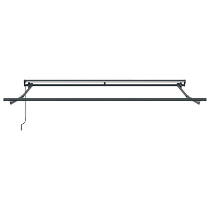 Awning Frame Manual Adjustable Anthracite 3.5 x 2.5 m Steel