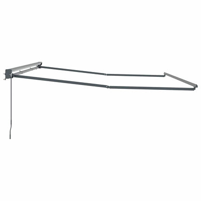 Awning Frame Manual Adjustable Anthracite 4 x 3 m Steel
