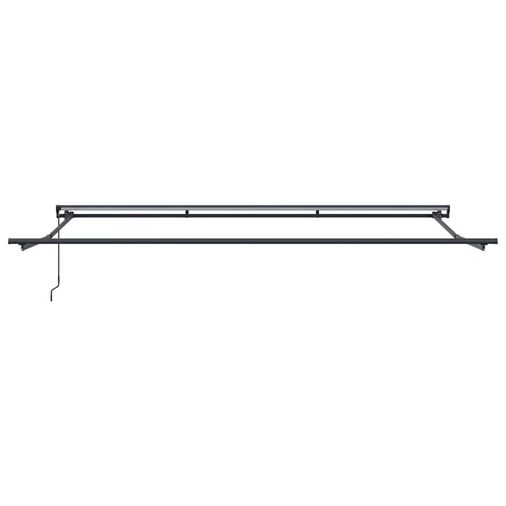 Awning Frame Manual Adjustable Anthracite 4.5 x 3 m Steel