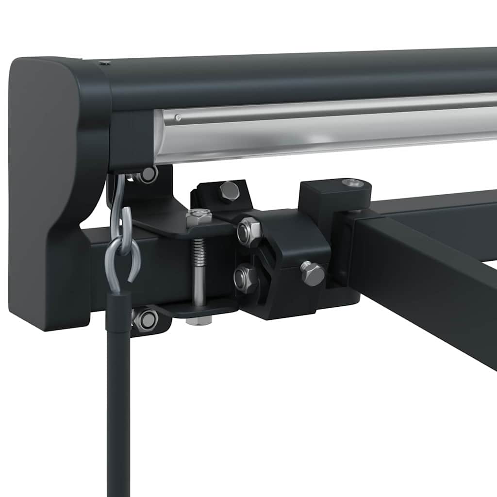 Awning Frame Retractable Anthracite 5 x 3 m Powder-coated Steel