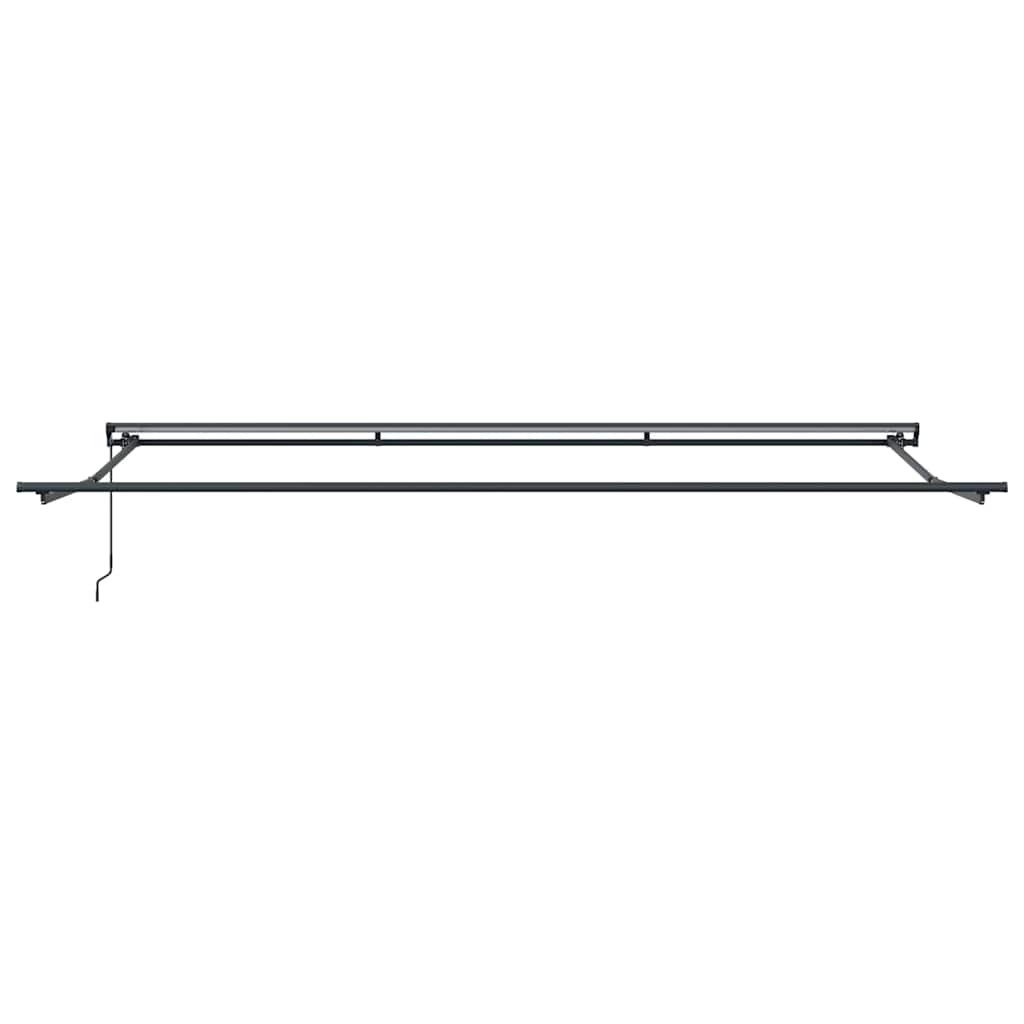 Awning Frame Retractable Anthracite 5 x 3 m Powder-coated Steel