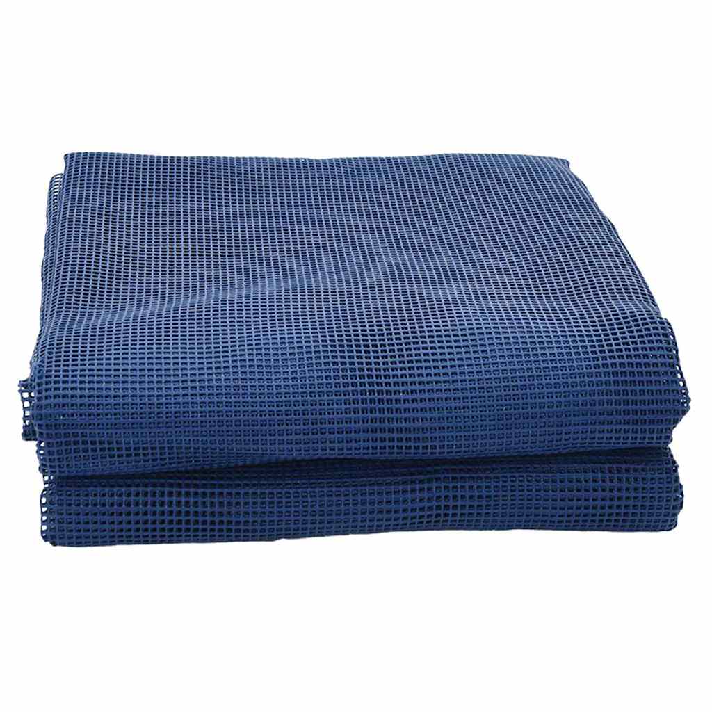 Tent Carpet Blue 200 x 200 cm Polyester