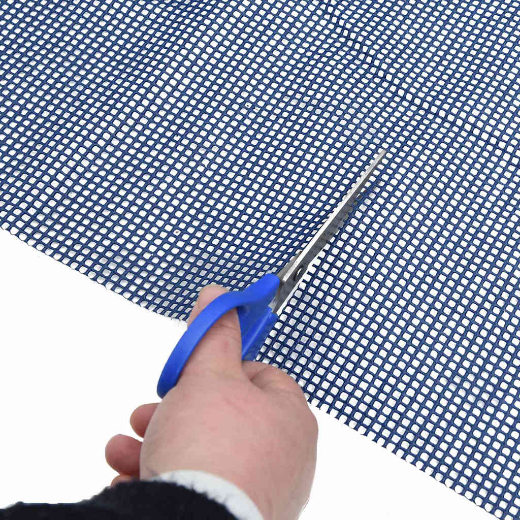 Tent Carpet Blue 500 x 350 cm Polyester