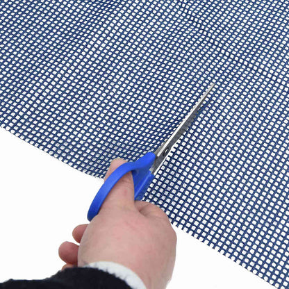 Tent Carpet Blue 500 x 350 cm Polyester