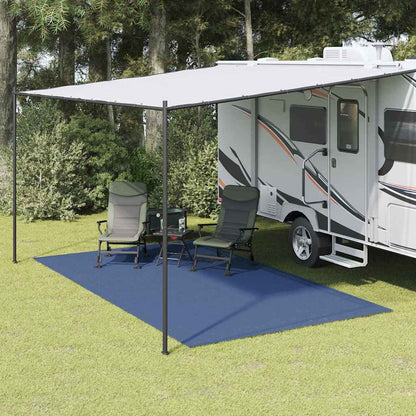 Tent Carpet Blue 500 x 350 cm Polyester