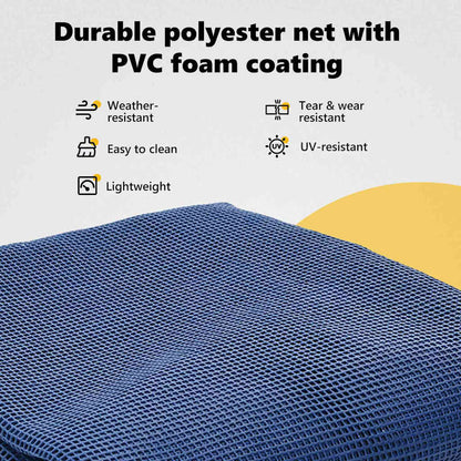 Tent Carpet Blue 800 x 350 cm Polyester