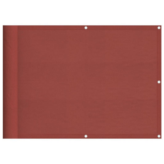 Balcony Screen Terracotta 75x800 cm 100% Polyester Oxford