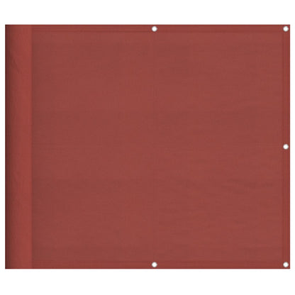 Balcony Screen Terracotta 90x700 cm 100% Polyester Oxford