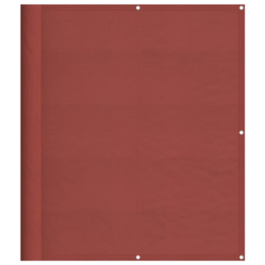 Balcony Screen Terracotta 120x700 cm 100% Polyester Oxford