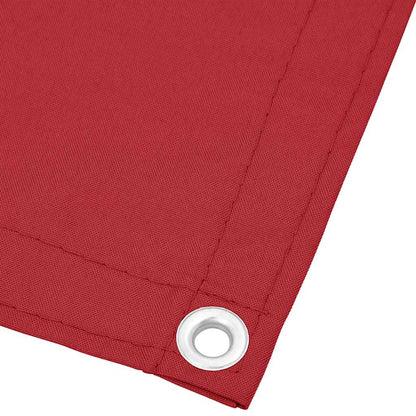 Balcony Screen Red 120x700 cm 100% Polyester Oxford