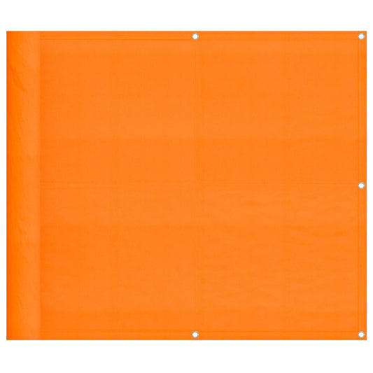 Balcony Screen Orange 90x700 cm 100% Polyester Oxford