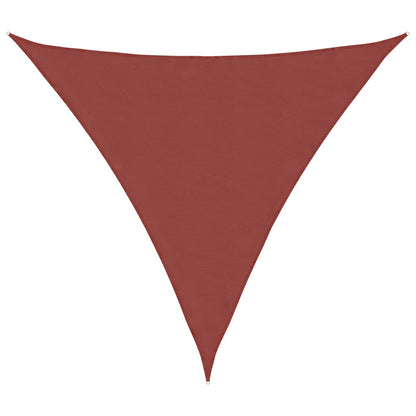 Sun Shade Sail Terracotta 2x2x2 m 100% Polyester Oxford