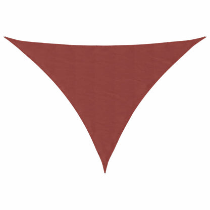 Sun Shade Sail Terracotta 7x5x5 m 100% Polyester Oxford