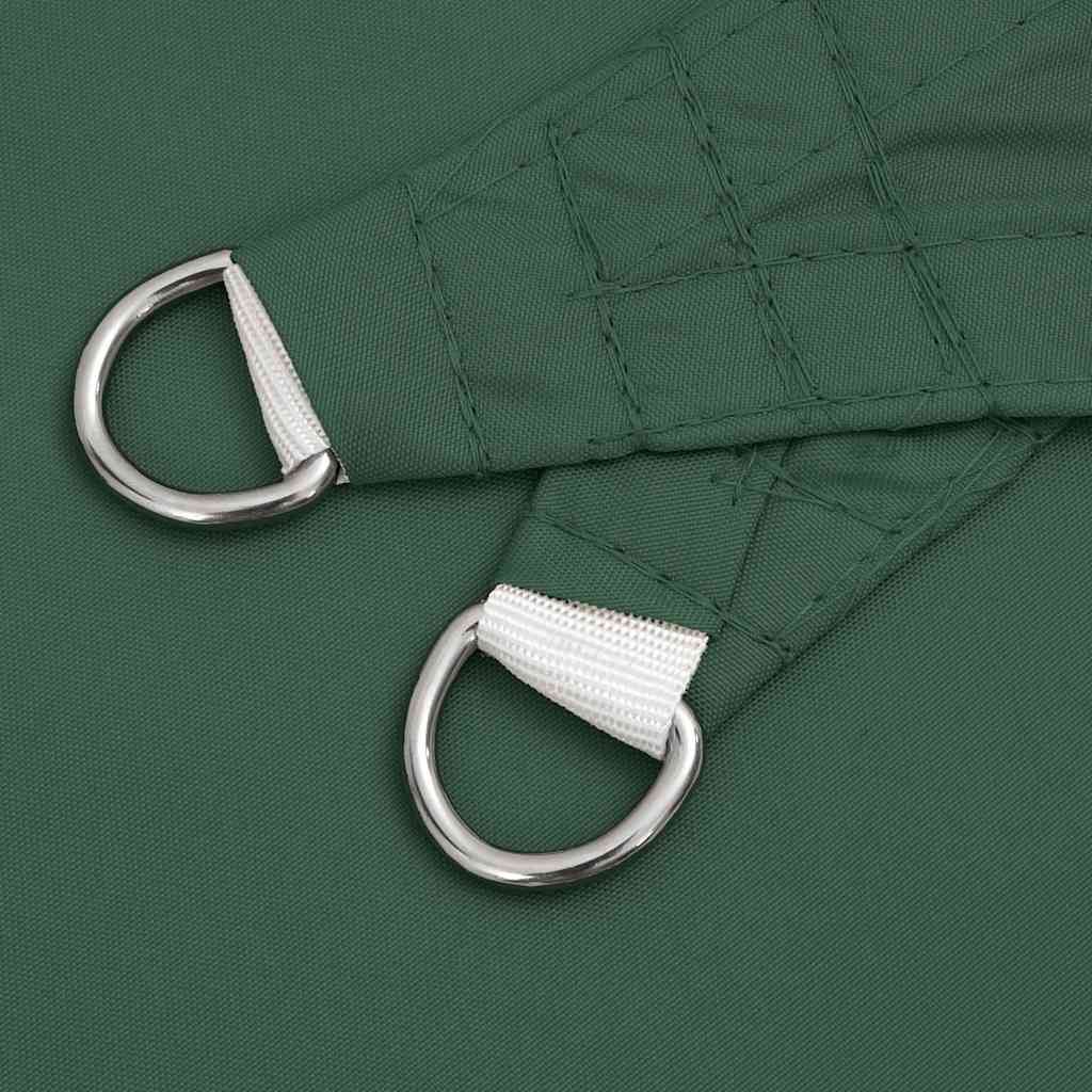 Sun Shade Sail Dark Green 2x2x2 m 100% Polyester Oxford