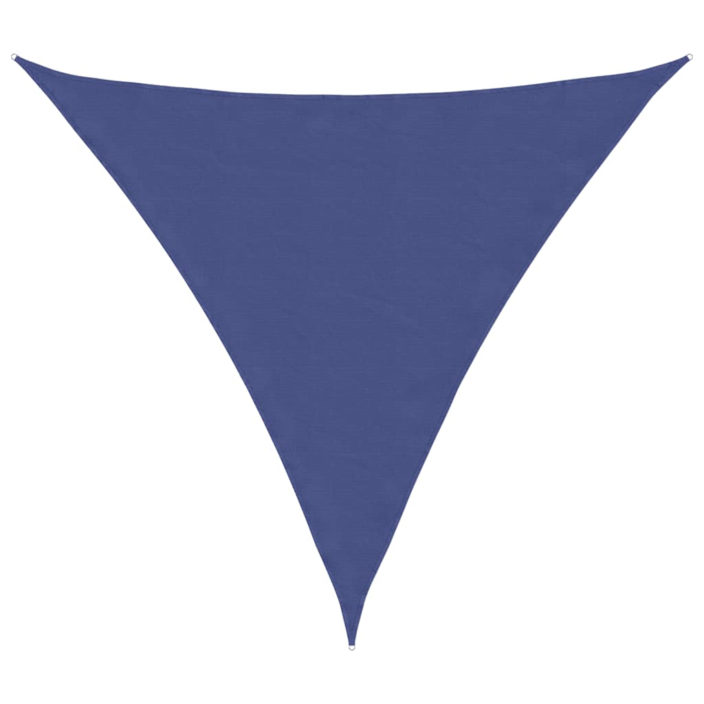 Sun Shade Sail Blue 2x2x2 m 100% Polyester Oxford