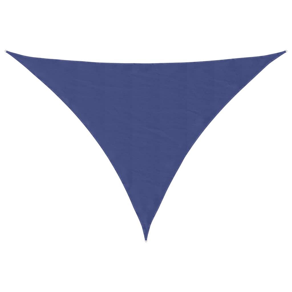 Sun Shade Sail Blue 7x5x5 m 100% Polyester Oxford
