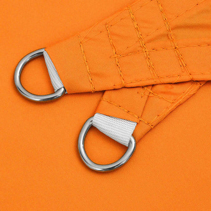 Sun Shade Sail Orange 2x2x2 m 100% Polyester Oxford