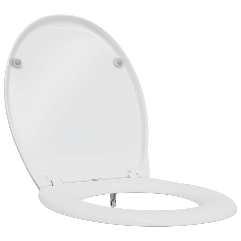 Toilet Seat White 47 x 37 x 4 cm Duroplast