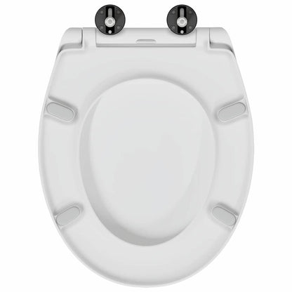 Toilet Seat White 47 x 37 x 4 cm Duroplast
