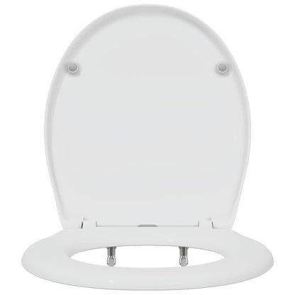 Toilet Seat White 47 x 37 x 4 cm Duroplast