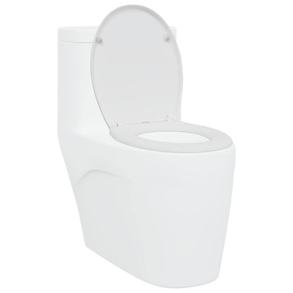 Toilet Seat White 47 x 37 x 4 cm Duroplast