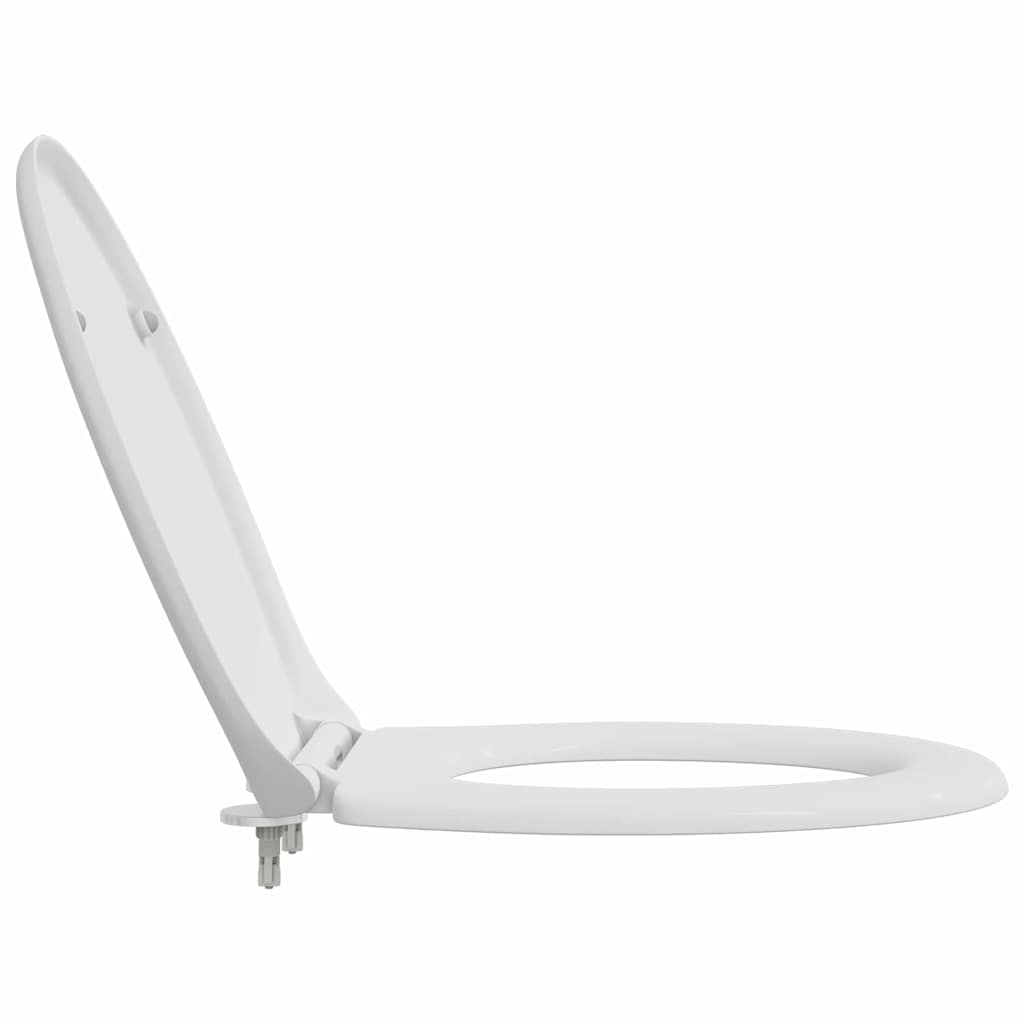 Toilet Seat White 47 x 37 x 4 cm Duroplast
