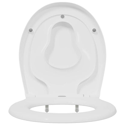 Toilet Seat White 47 x 37 x 4 cm Duroplast
