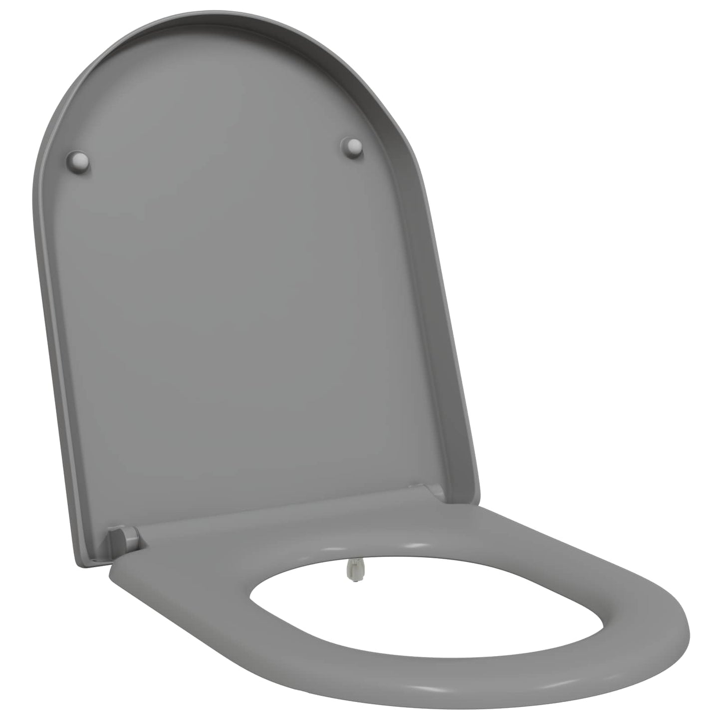 Toilet Seat Grey 49 x 36 x 4 cm Duroplast