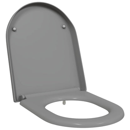 Toilet Seat Grey 49 x 36 x 4 cm Duroplast