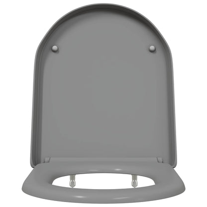 Toilet Seat Grey 49 x 36 x 4 cm Duroplast