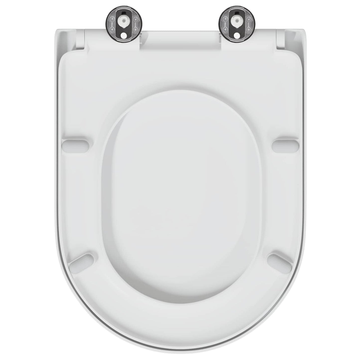Toilet Seat White 49 x 36 x 4 cm Duroplast