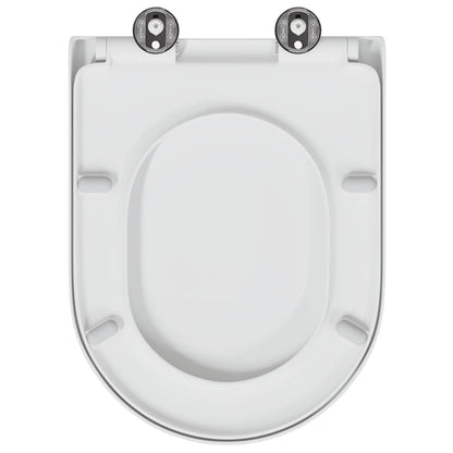 Toilet Seat White 49 x 36 x 4 cm Duroplast