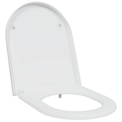 Toilet Seat White 49 x 36 x 4 cm Duroplast