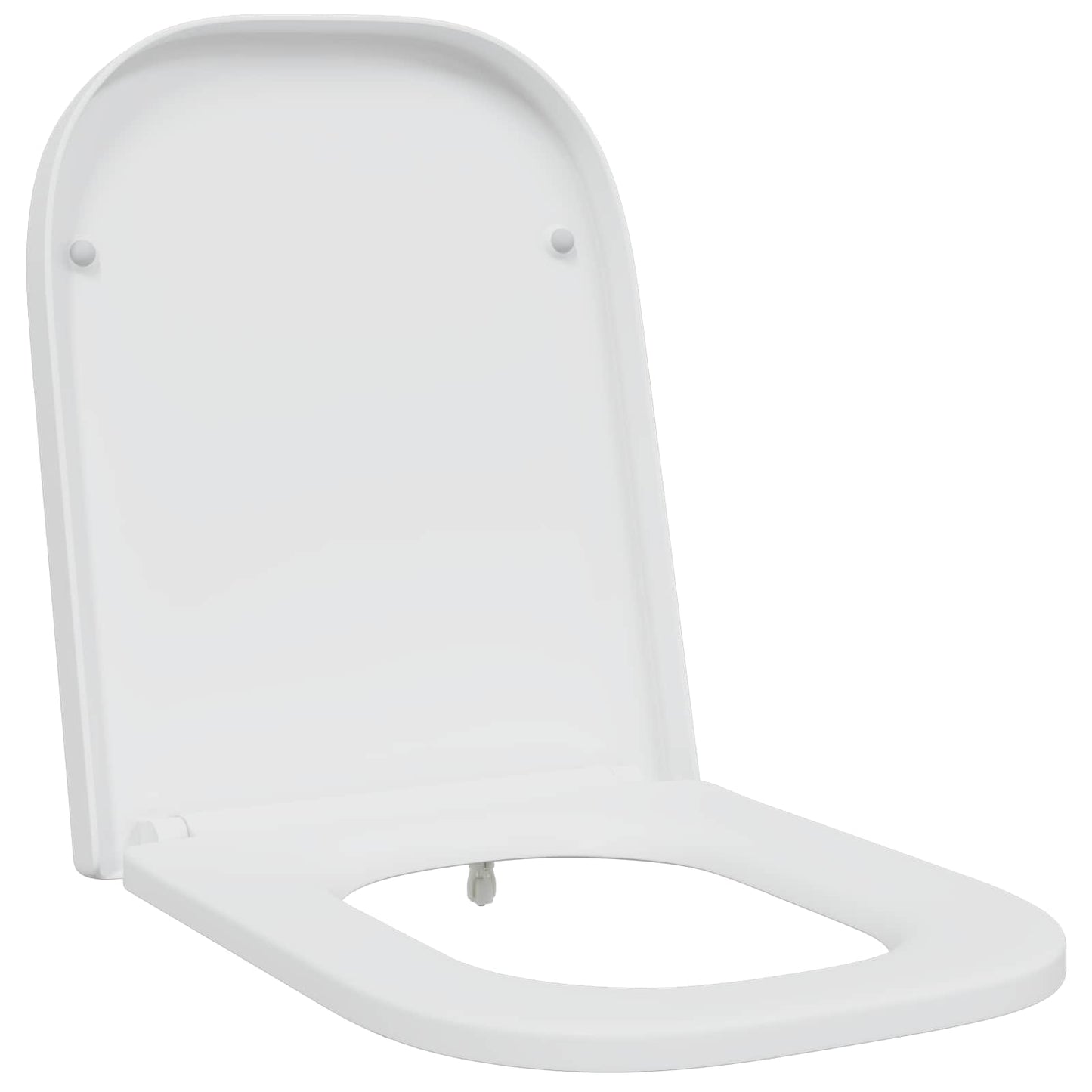 Toilet Seat White 47.5 x 35 x 3.6 cm Duroplast