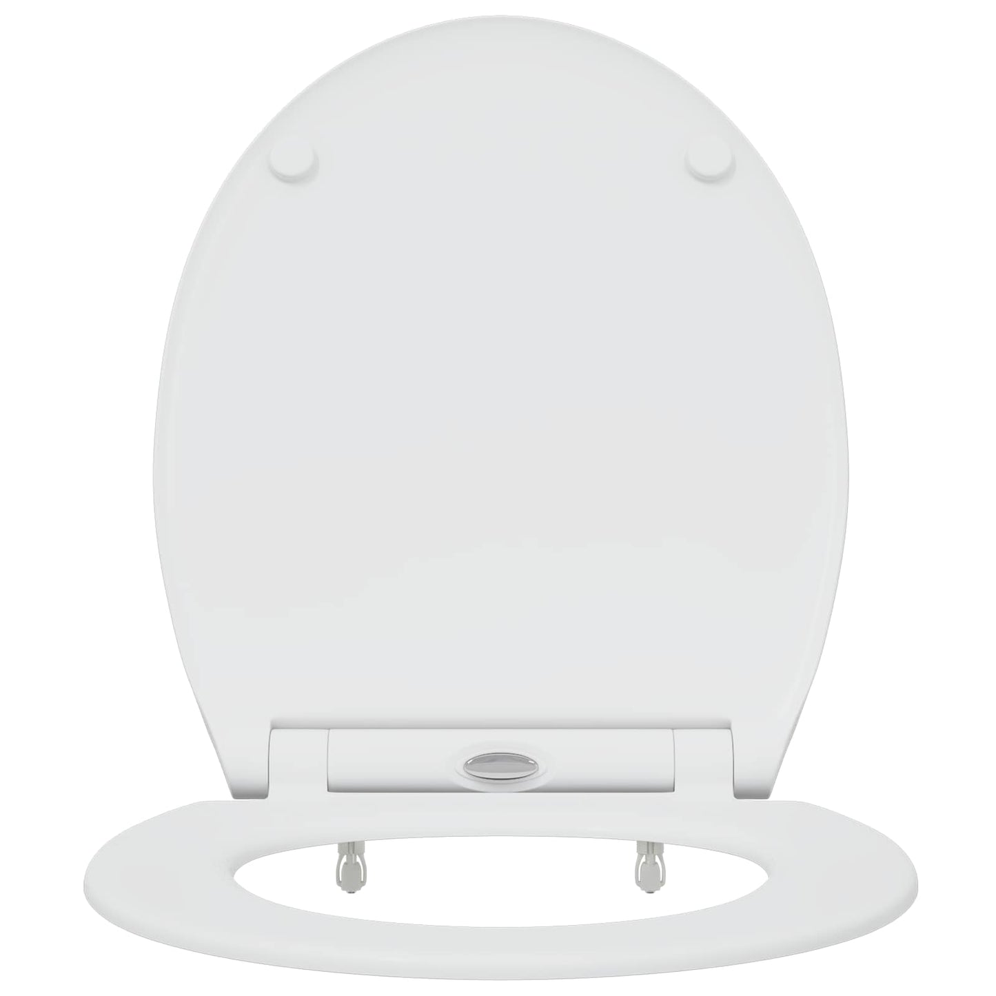Toilet Seat White 47 x 37.5 x 3.8 cm Duroplast