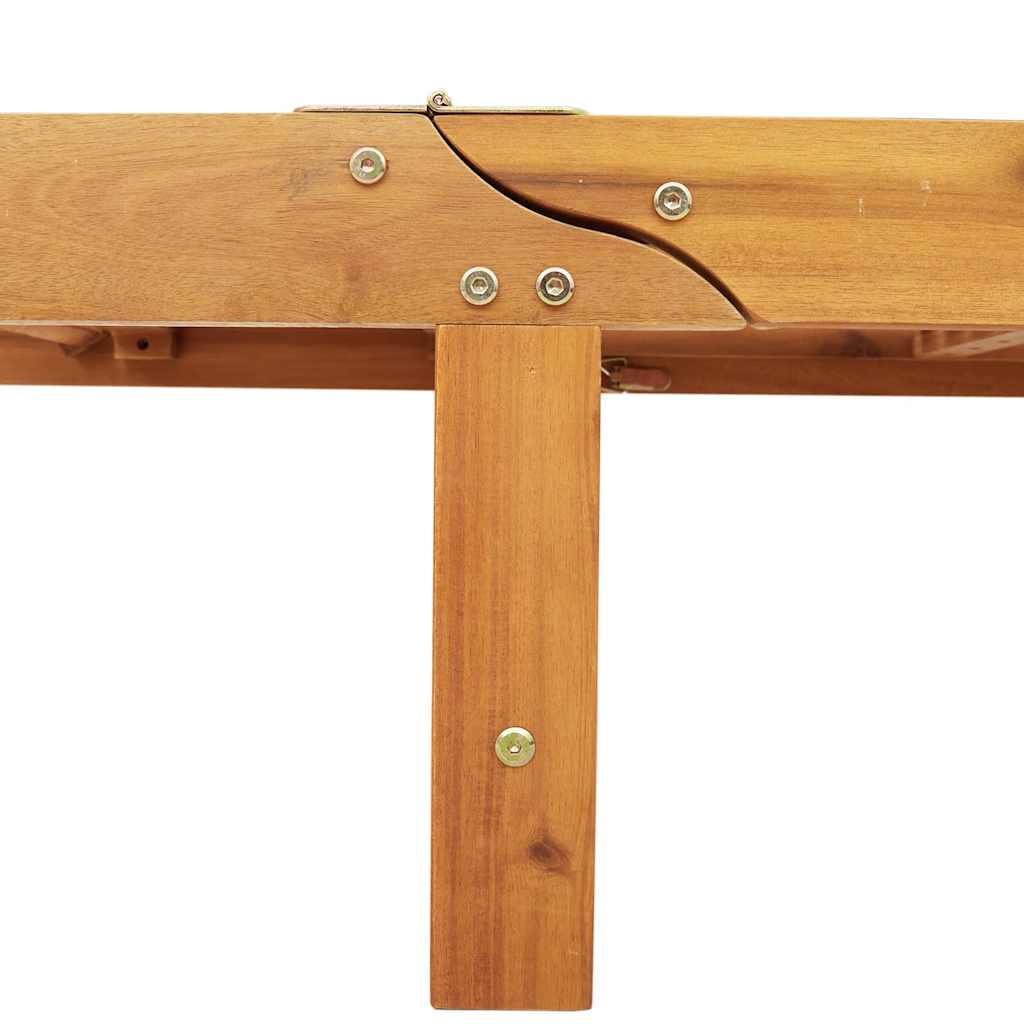 Sun Lounger | Set of 2 | Acacia wood | Solid Acacia wood | Standard