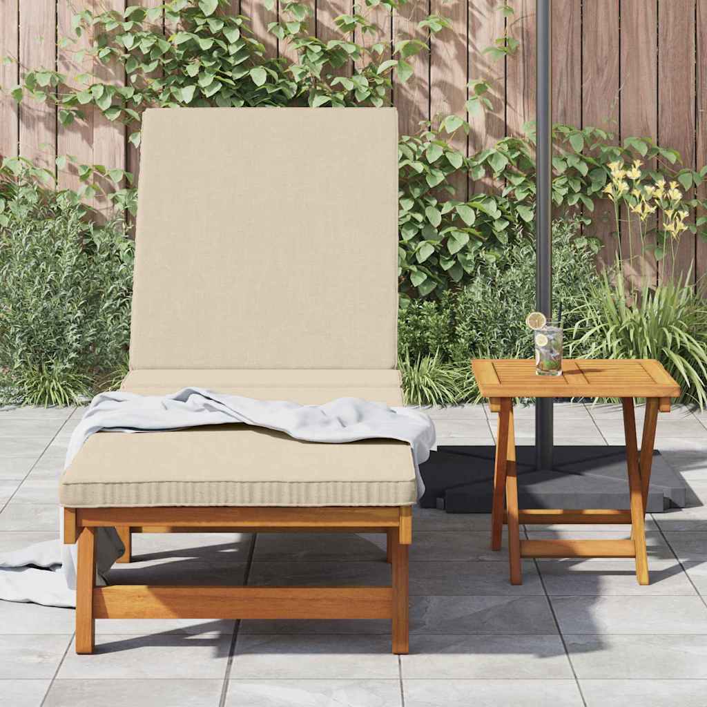 Sun Lounger Reclining 1-person 2 pcs Brown Solid Acacia Wood