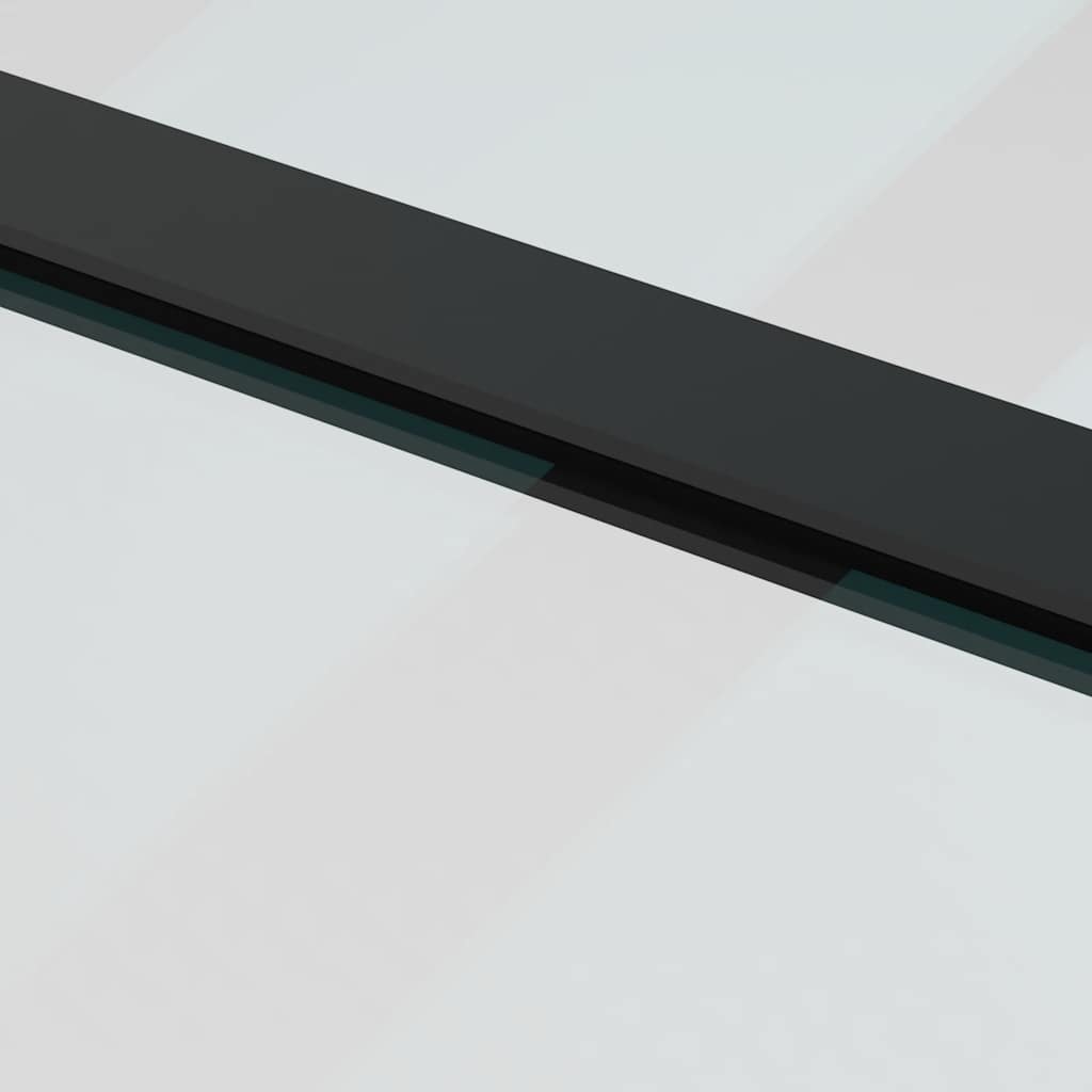 Sliding Door with Hardware Set 76x205 cm ESG Glass&Aluminium